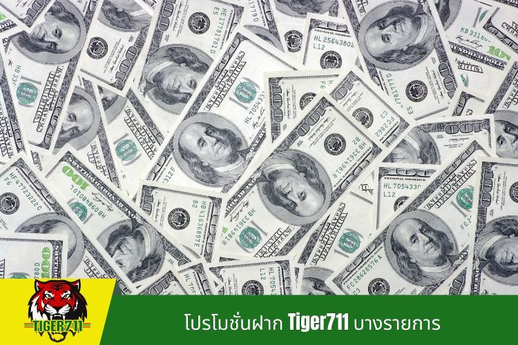 โปรโมชั่นฝาก Tiger711 บางรายการ